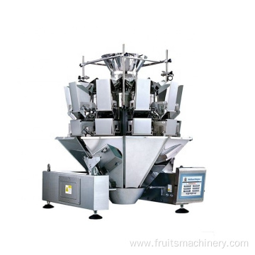 Multi-head weigher filling packing and sealing machine